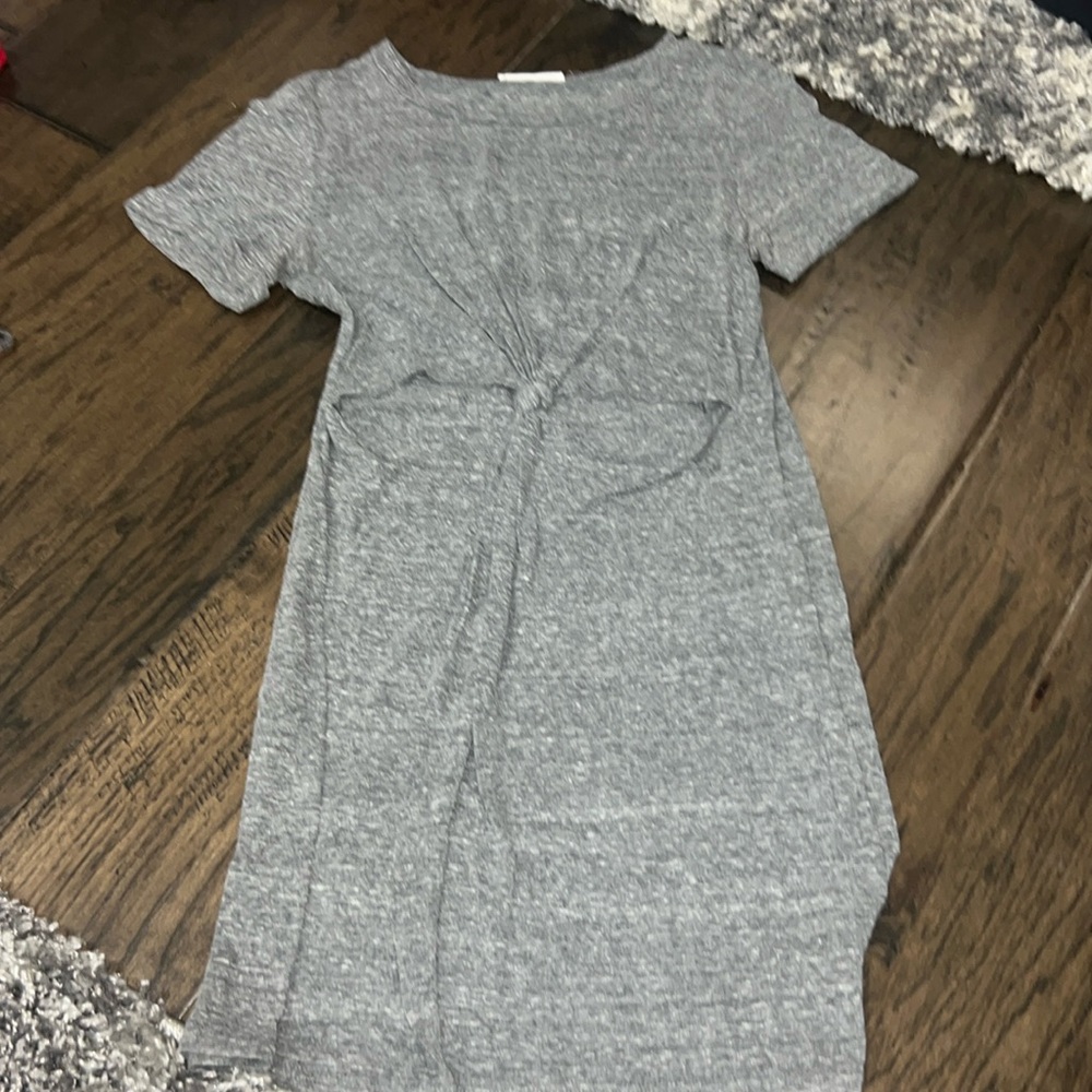 Gray cut out Urban Outfitters T-shirt dress